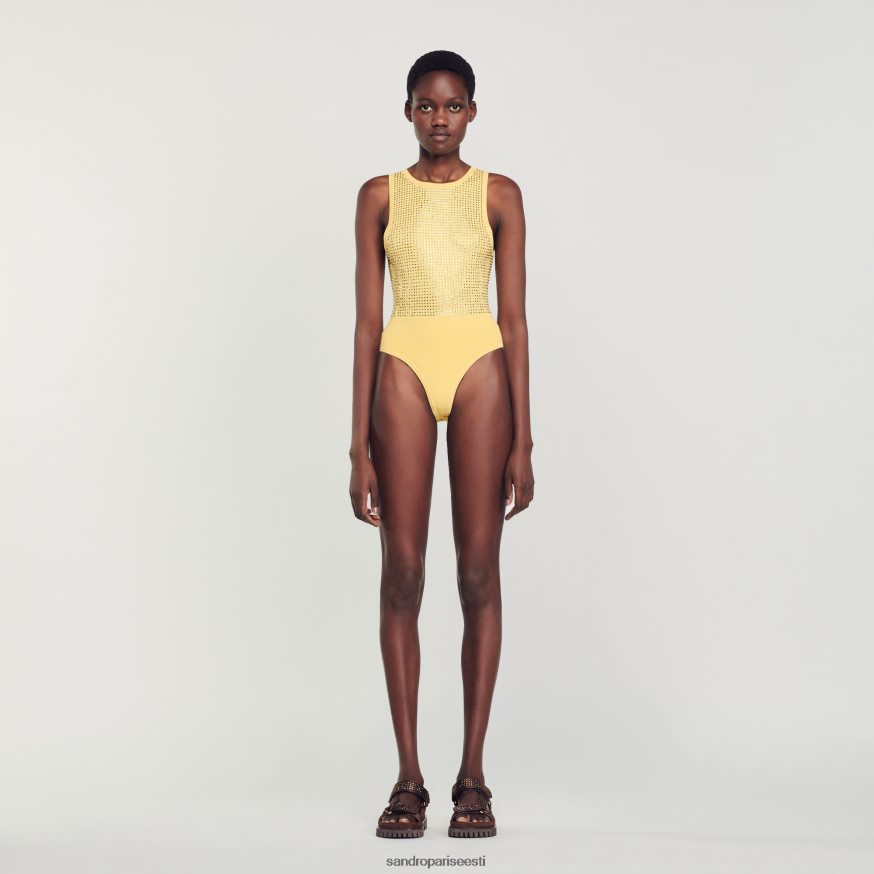 Sandro Paris kehakate naised kivist bodi BN4RF56 kollane