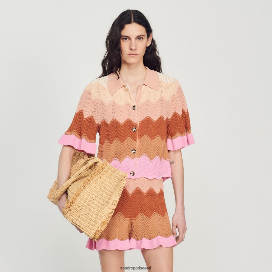 Sandro Paris kehakate naised koo kardigan BN4RF106 mitmevärviline