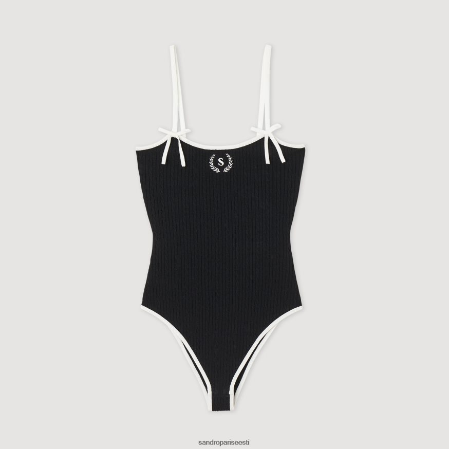 Sandro Paris kehakate naised kootud body BN4RF141 must