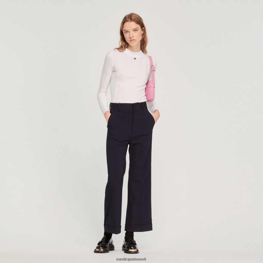 Sandro Paris kehakate naised kootud kampsun BN4RF360 ekru