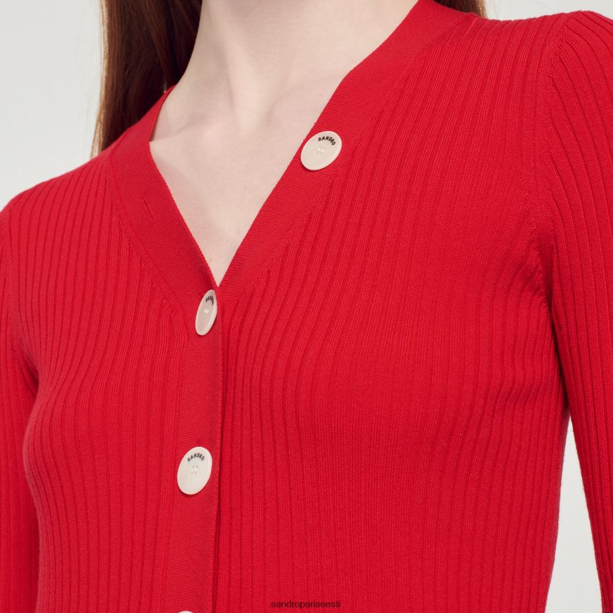 Sandro Paris kehakate naised kootud kardigan BN4RF361 üks värv