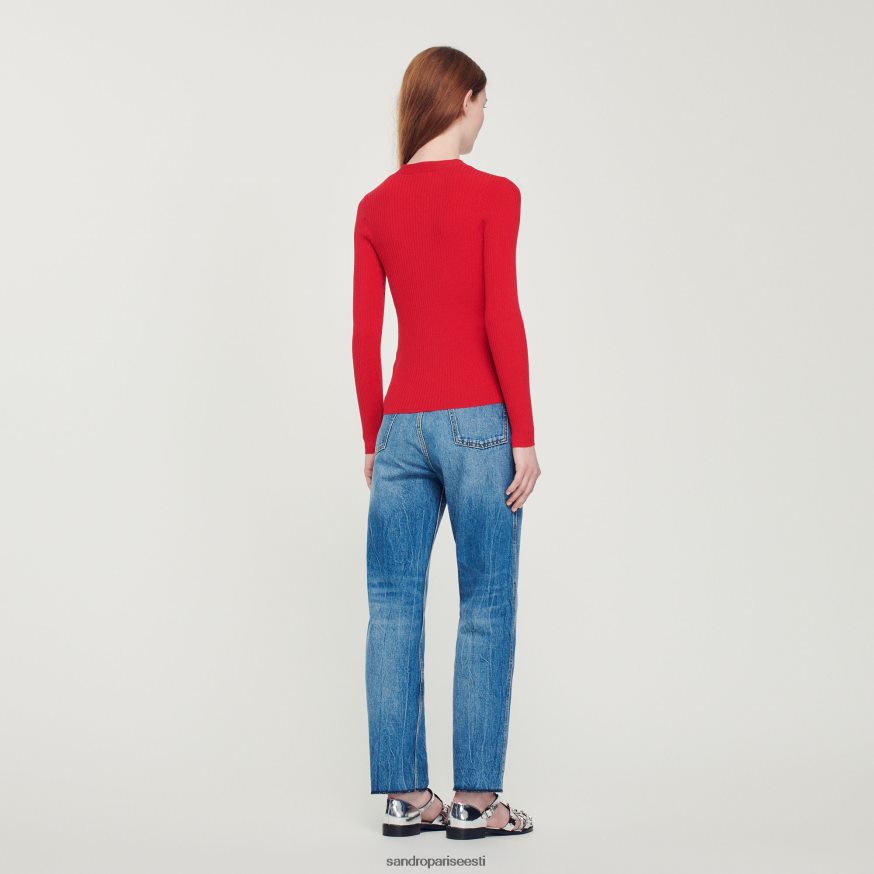 Sandro Paris kehakate naised kootud kardigan BN4RF361 üks värv