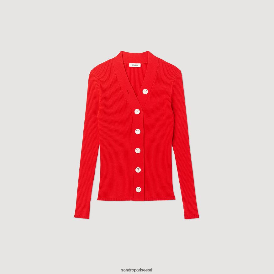 Sandro Paris kehakate naised kootud kardigan BN4RF361 üks värv