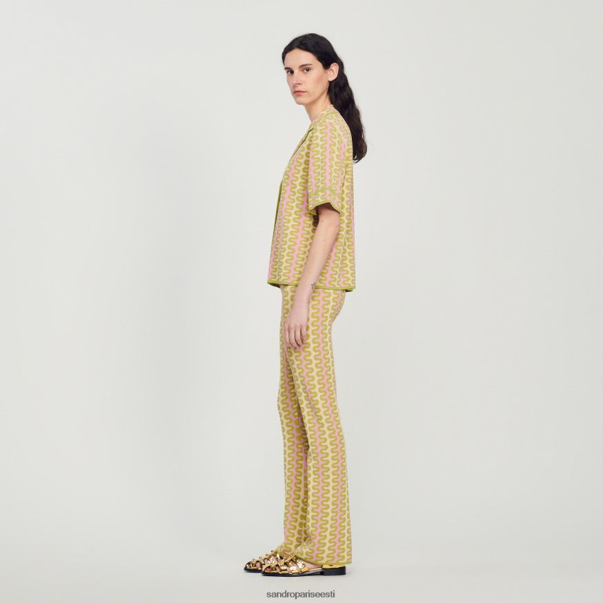 Sandro Paris kehakate naised mustriga kootud kardigan BN4RF270 mitmevärviline