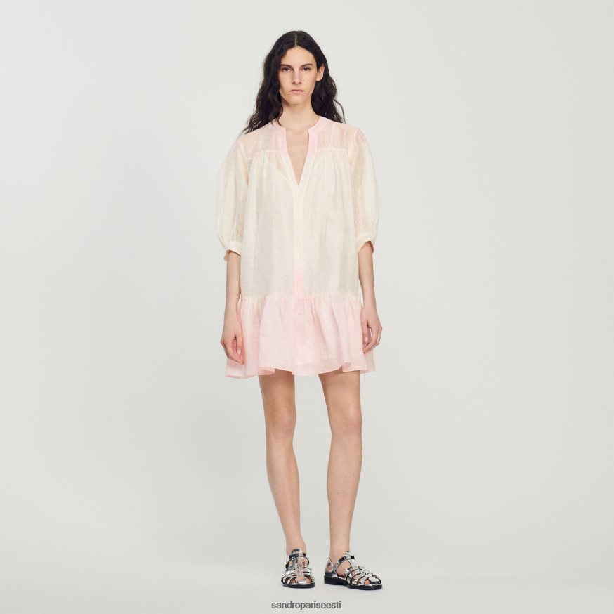 Sandro Paris kehakate naised lips ja värvi kleit BN4RF451 mitmevärviline