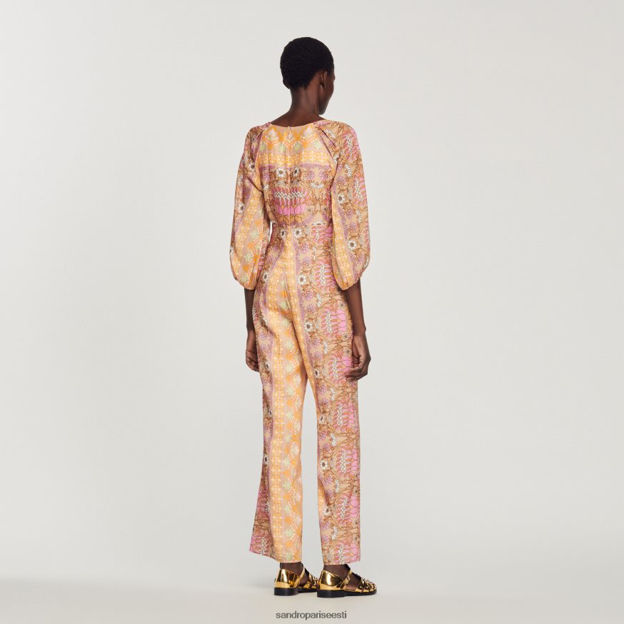 Sandro Paris kehakate naised trükitud kombinesoon BN4RF357 beež