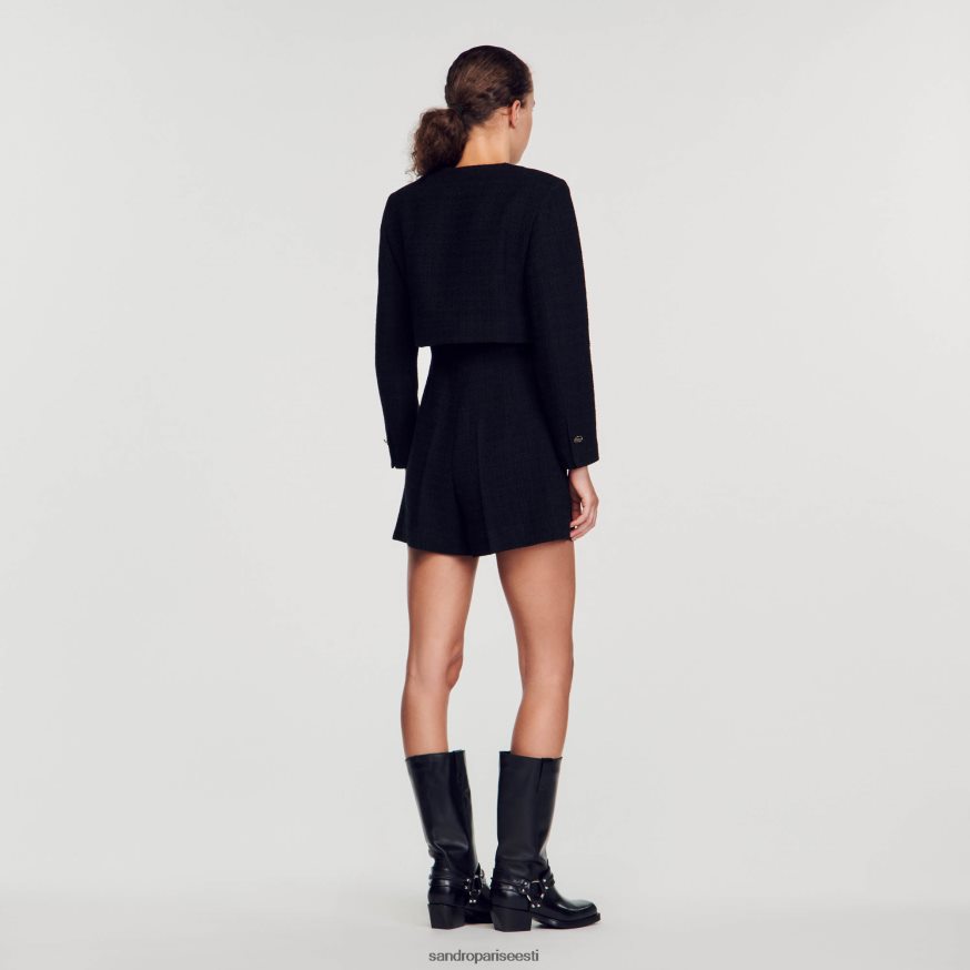 Sandro Paris kehakate naised tviidist mänguülikond BN4RF143 must