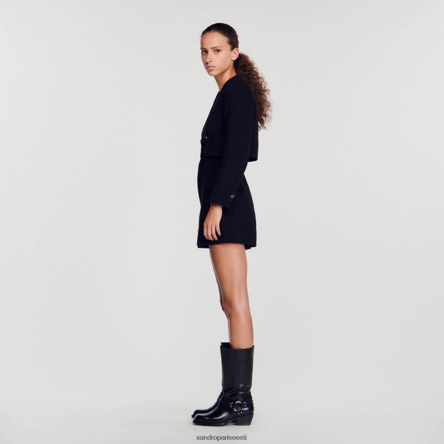 Sandro Paris kehakate naised tviidist mänguülikond BN4RF143 must