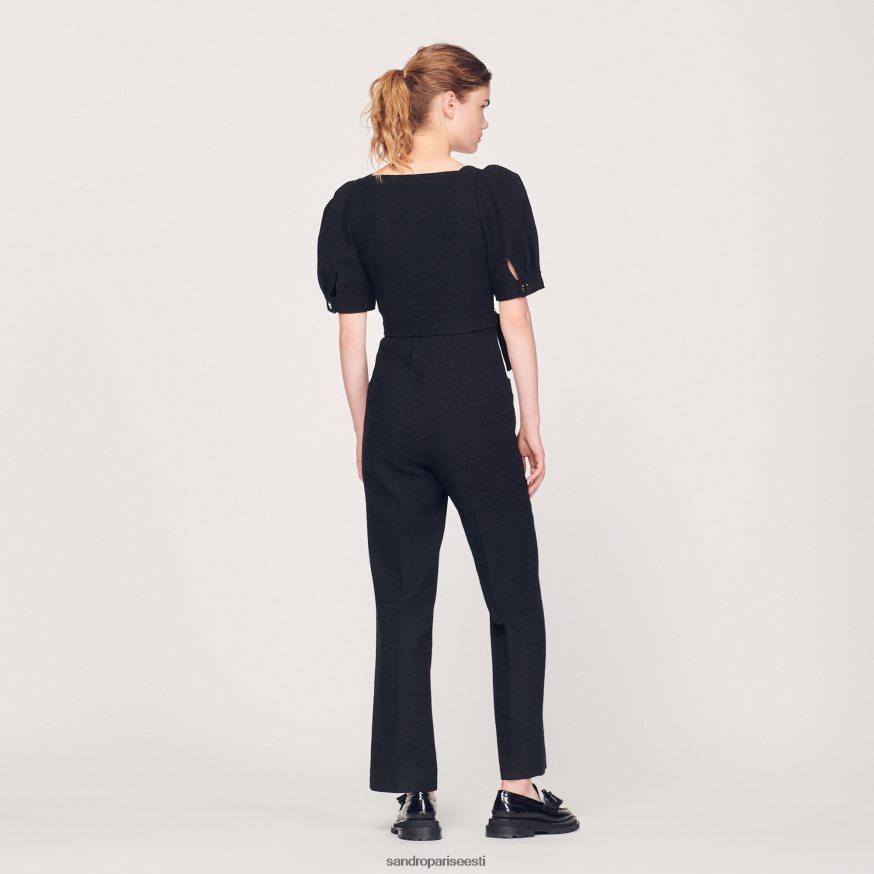 Sandro Paris kehakate naised tweedi kombinesoon BN4RF213 must