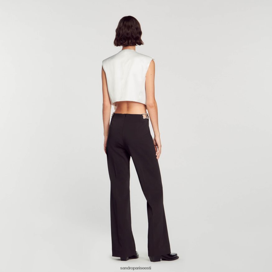 Sandro Paris kehakate naised kivist püksid BN4RF43 must