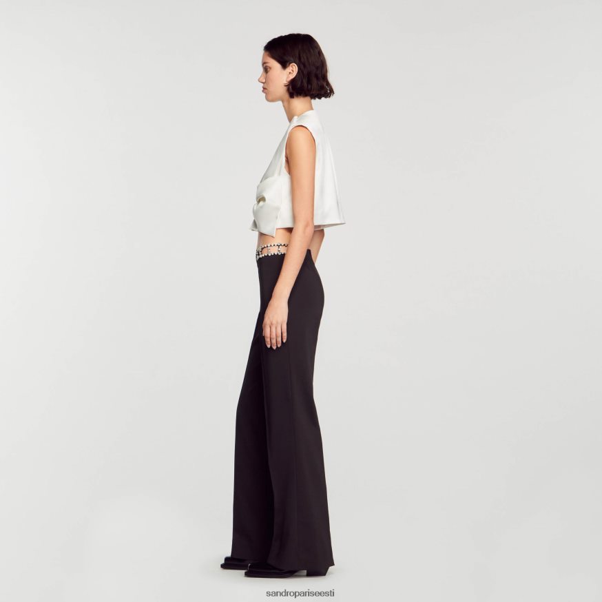 Sandro Paris kehakate naised kivist püksid BN4RF43 must