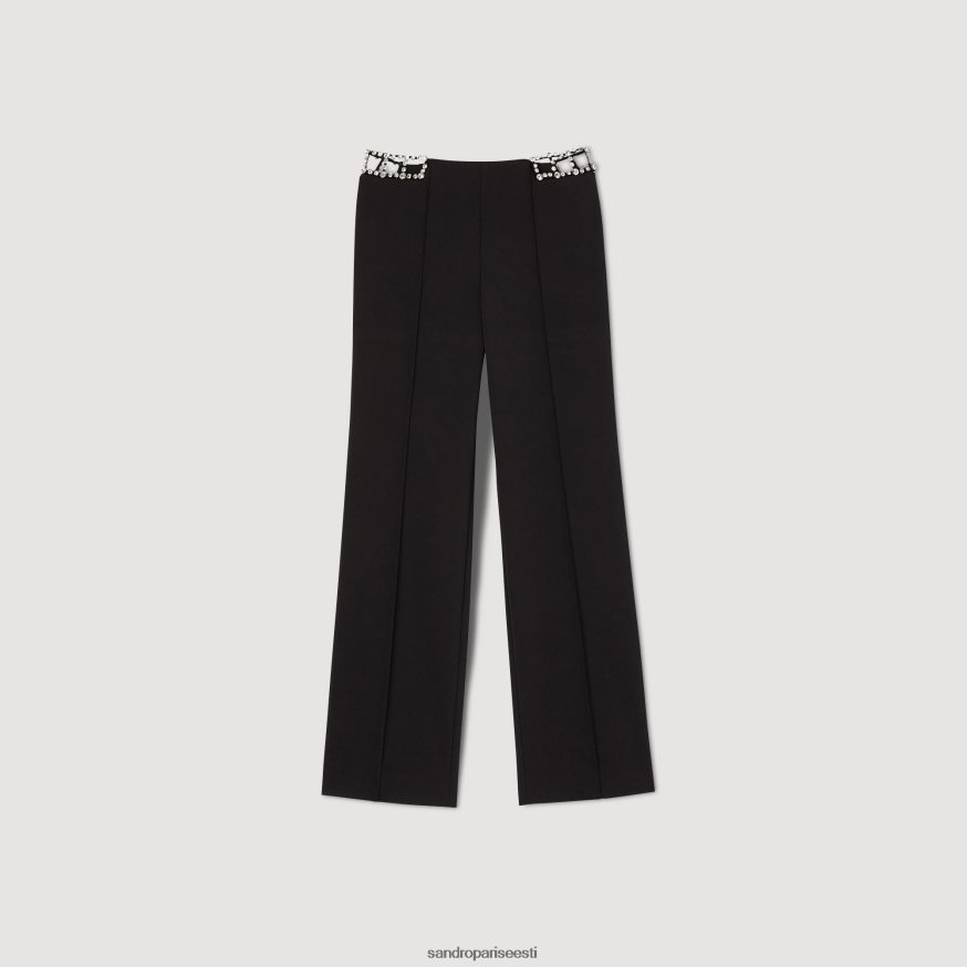 Sandro Paris kehakate naised kivist püksid BN4RF43 must