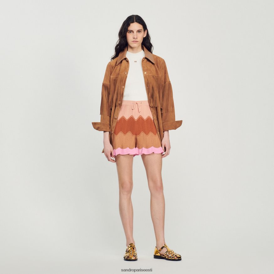 Sandro Paris kehakate naised koo lühikesed püksid BN4RF227 mitmevärviline