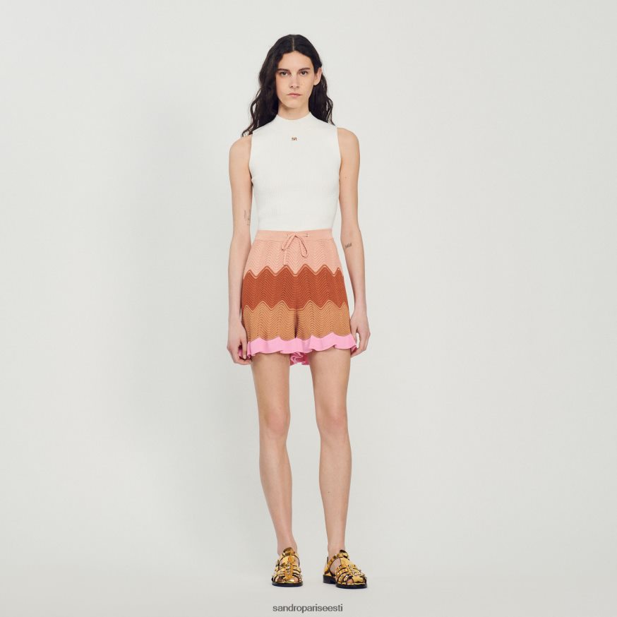 Sandro Paris kehakate naised koo lühikesed püksid BN4RF227 mitmevärviline