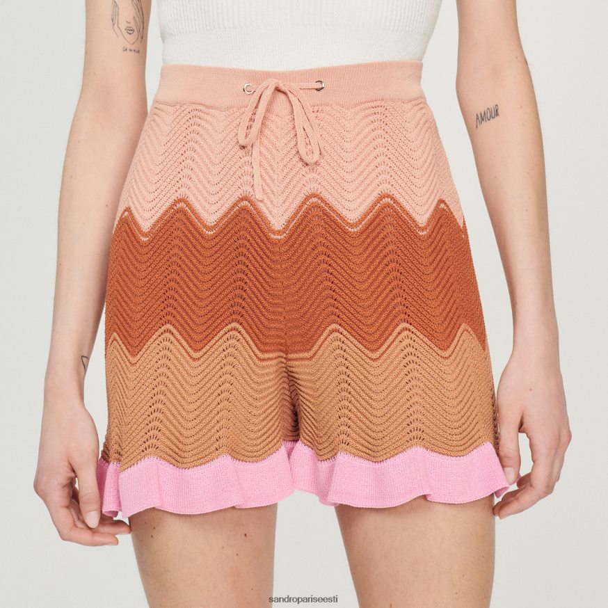 Sandro Paris kehakate naised koo lühikesed püksid BN4RF227 mitmevärviline