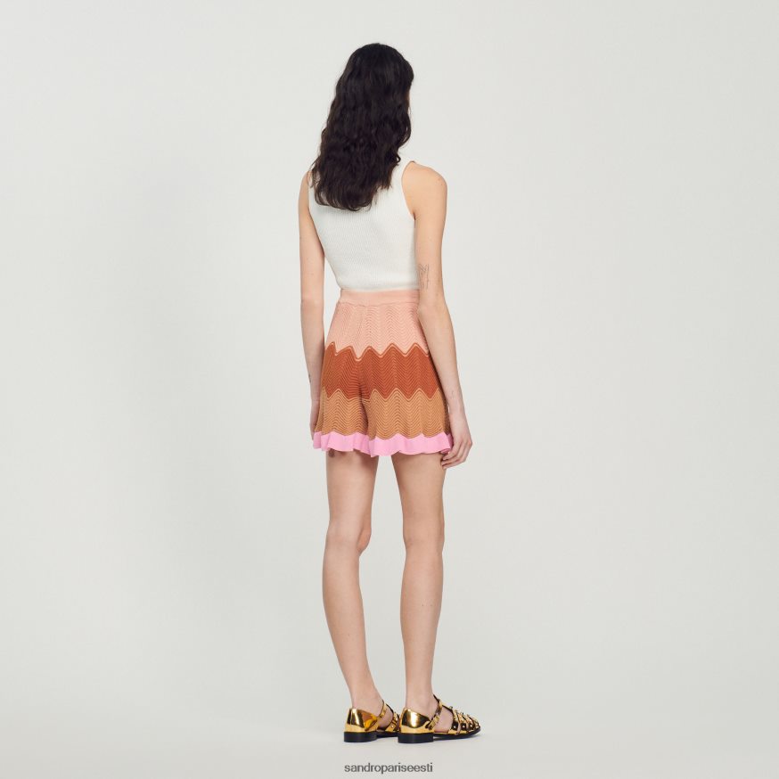 Sandro Paris kehakate naised koo lühikesed püksid BN4RF227 mitmevärviline