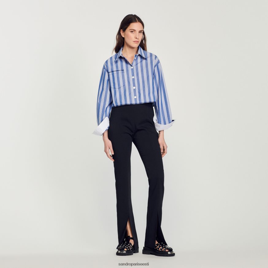 Sandro Paris kehakate naised laienevad püksid BN4RF346 must