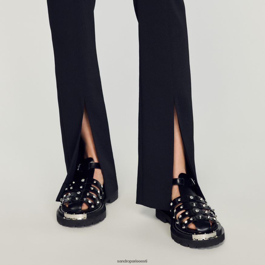 Sandro Paris kehakate naised laienevad püksid BN4RF346 must