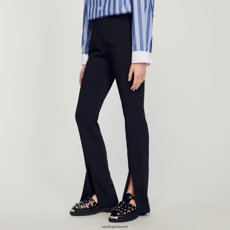 Sandro Paris kehakate naised laienevad püksid BN4RF346 must