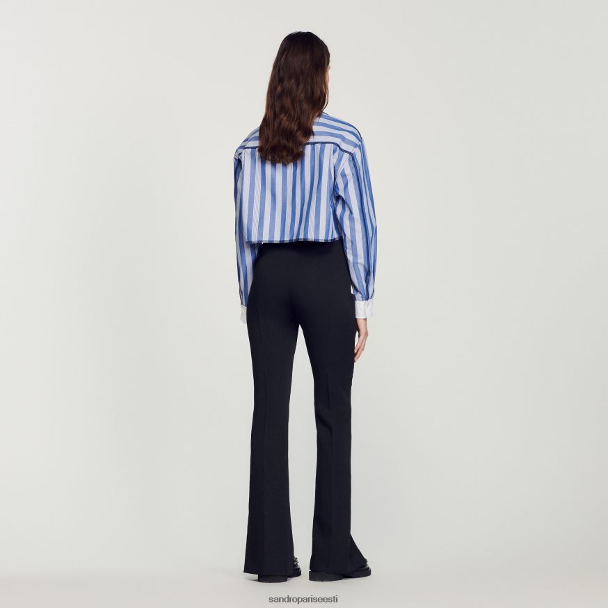 Sandro Paris kehakate naised laienevad püksid BN4RF346 must