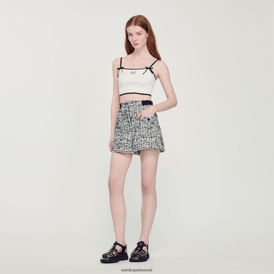 Sandro Paris kehakate naised tviidpüksid BN4RF321 must