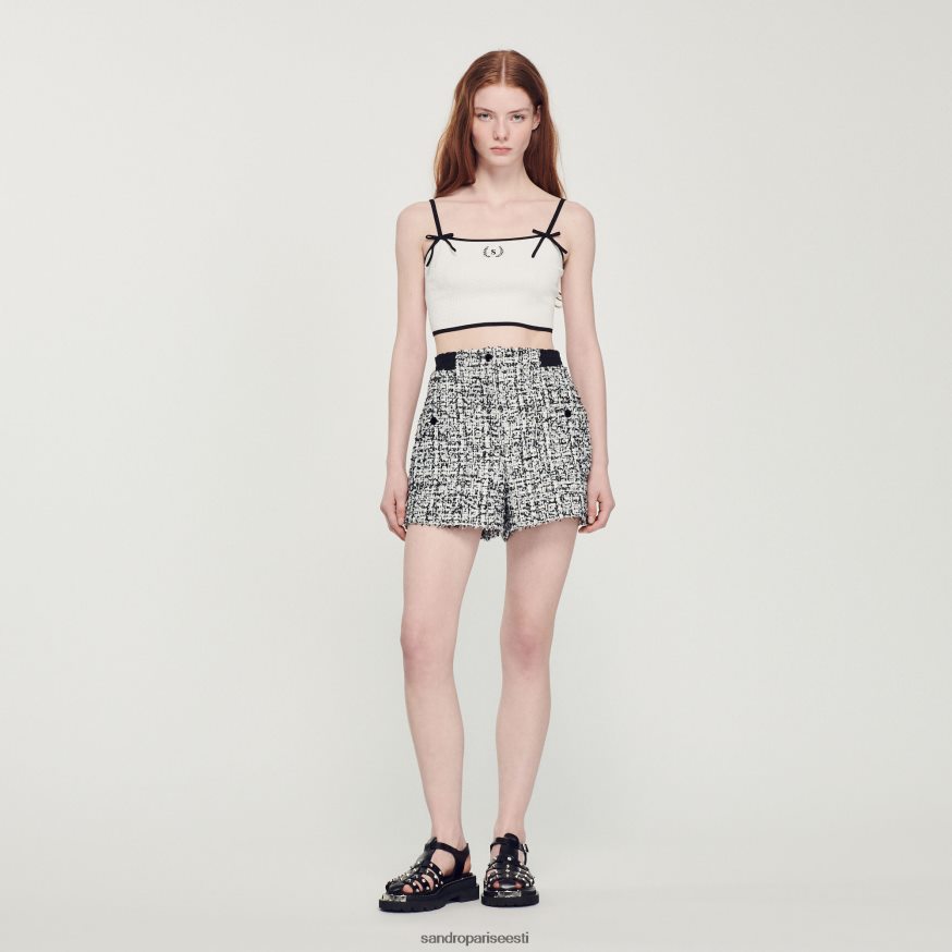 Sandro Paris kehakate naised tviidpüksid BN4RF321 must