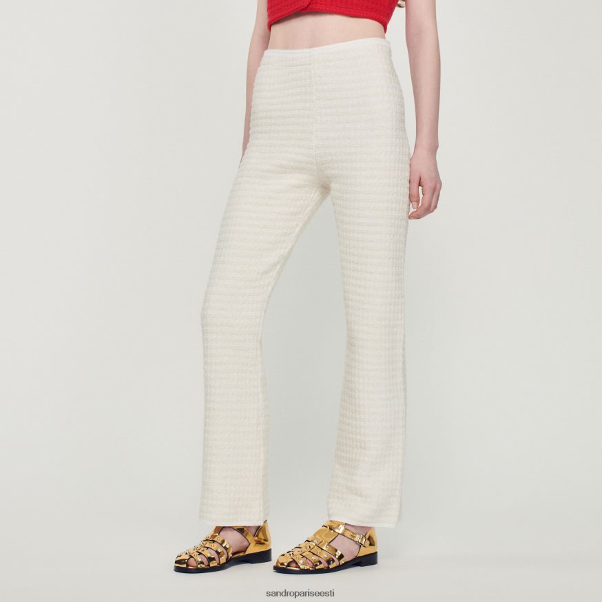 Sandro Paris kehakate naised tviidpüksid BN4RF459 ekru