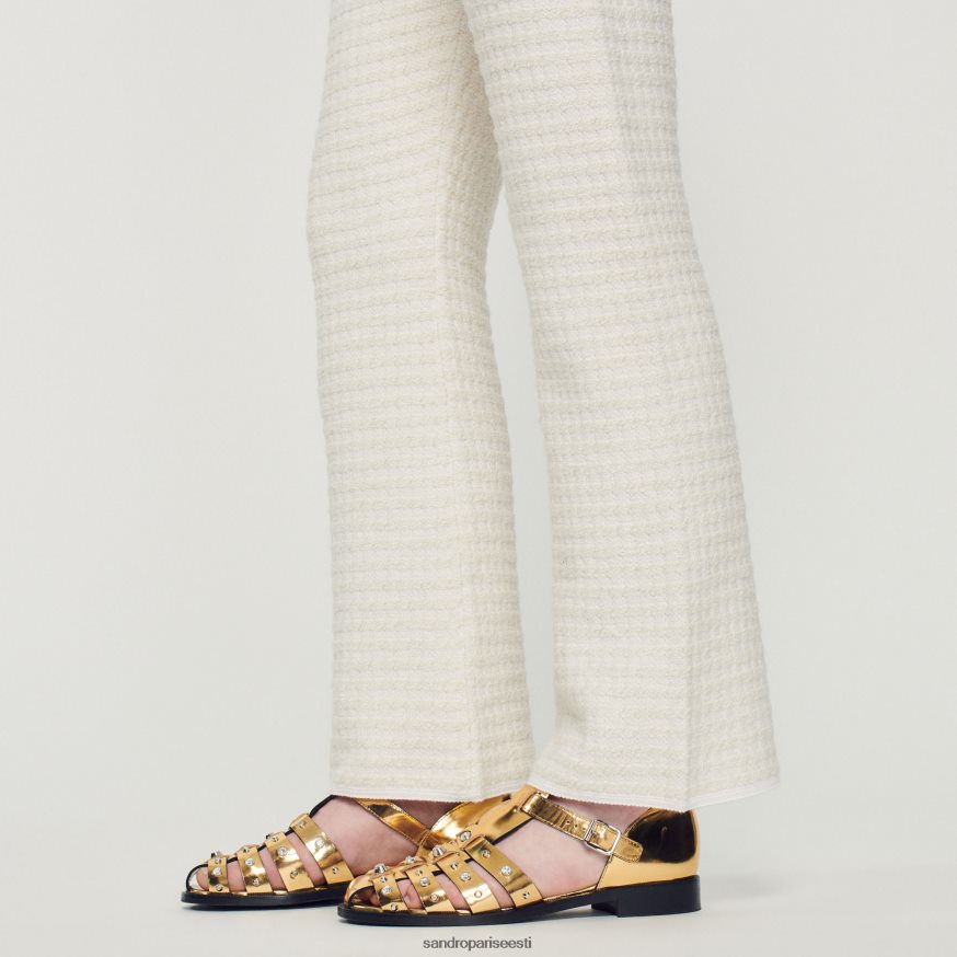 Sandro Paris kehakate naised tviidpüksid BN4RF459 ekru