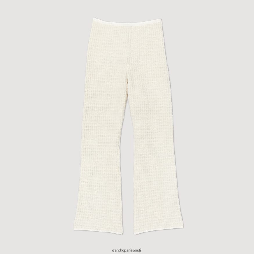 Sandro Paris kehakate naised tviidpüksid BN4RF459 ekru