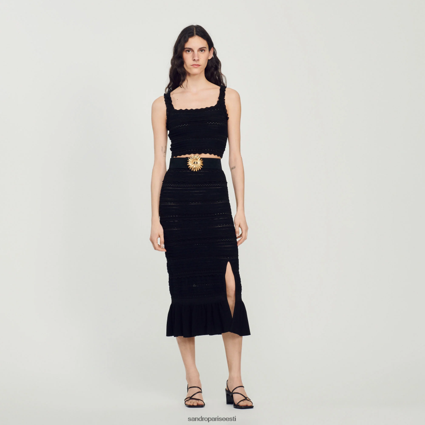 Sandro Paris kehakate naised koo seelik BN4RF175 must