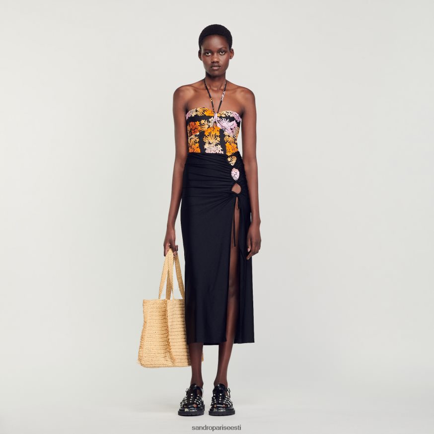 Sandro Paris kehakate naised sarong seelik BN4RF261 must