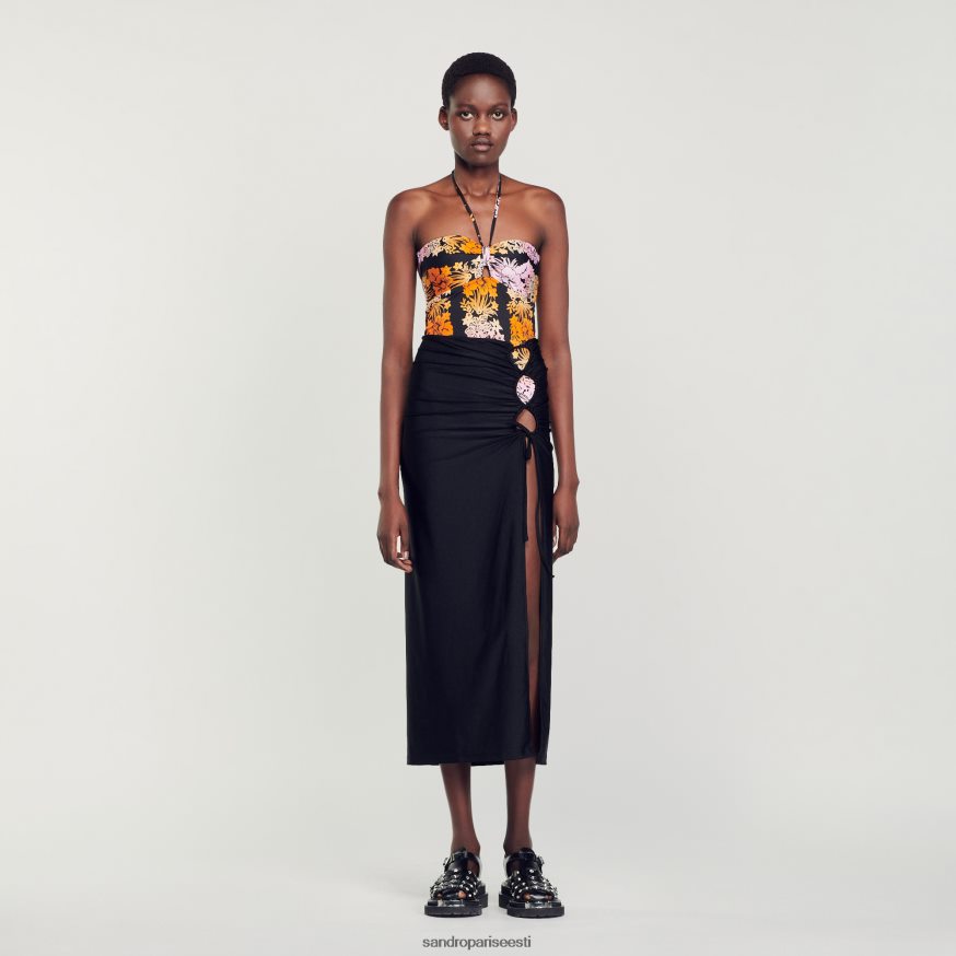 Sandro Paris kehakate naised sarong seelik BN4RF261 must