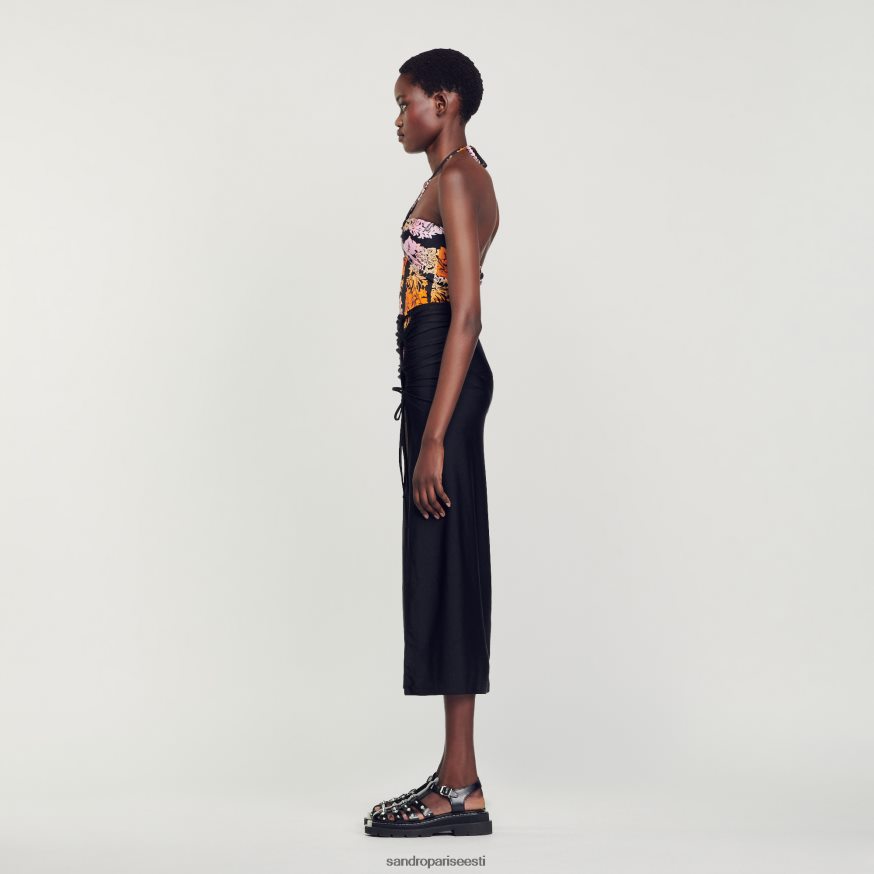 Sandro Paris kehakate naised sarong seelik BN4RF261 must