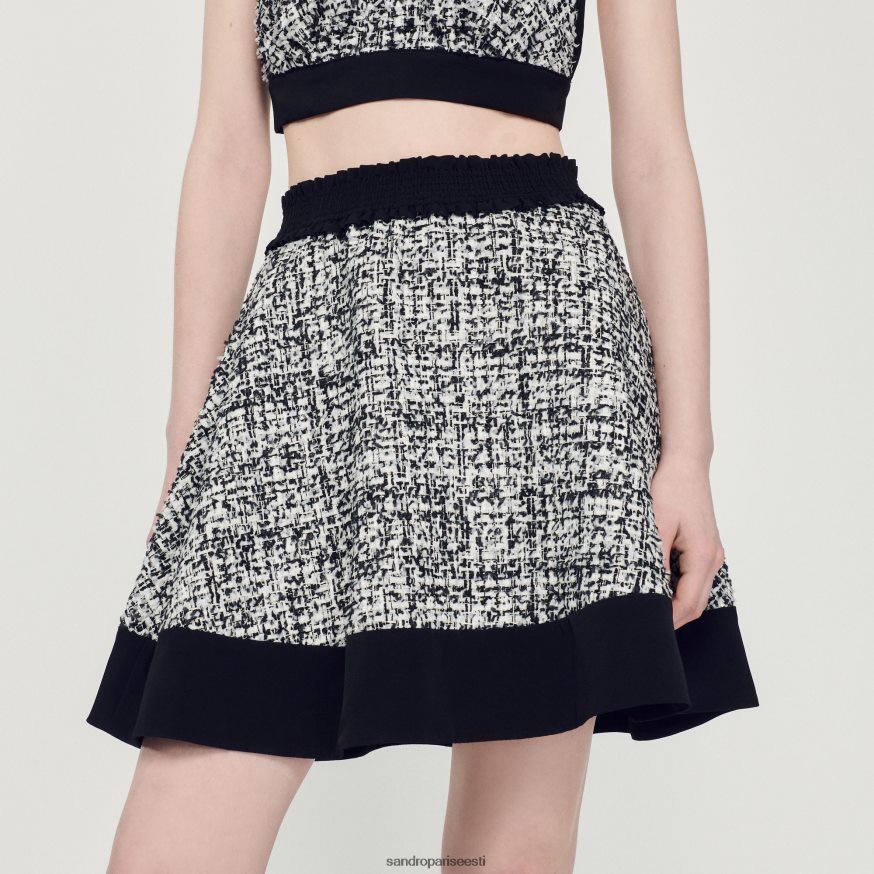 Sandro Paris kehakate naised tviid uisutaja seelik BN4RF351 must