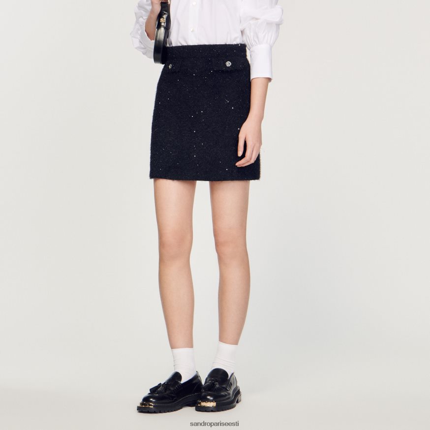 Sandro Paris kehakate naised tviidseelik BN4RF305 must