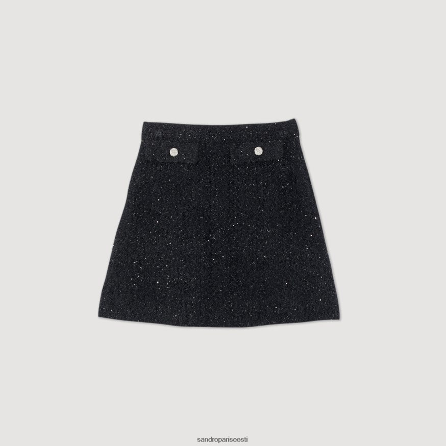 Sandro Paris kehakate naised tviidseelik BN4RF305 must