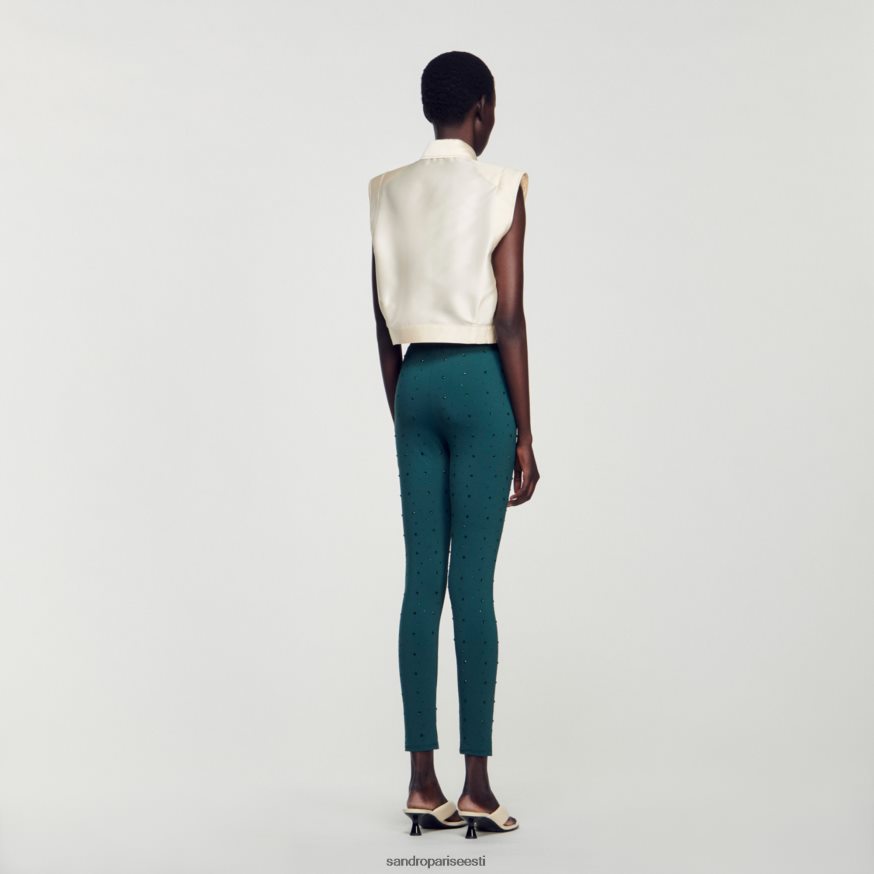 Sandro Paris kehakate naised kärbitud satiinsärk BN4RF54 beež