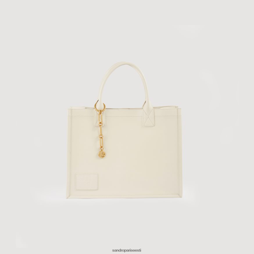 Sandro Paris tarvikud naised nahast kandekott kettehetega BN4RF545 üks värv