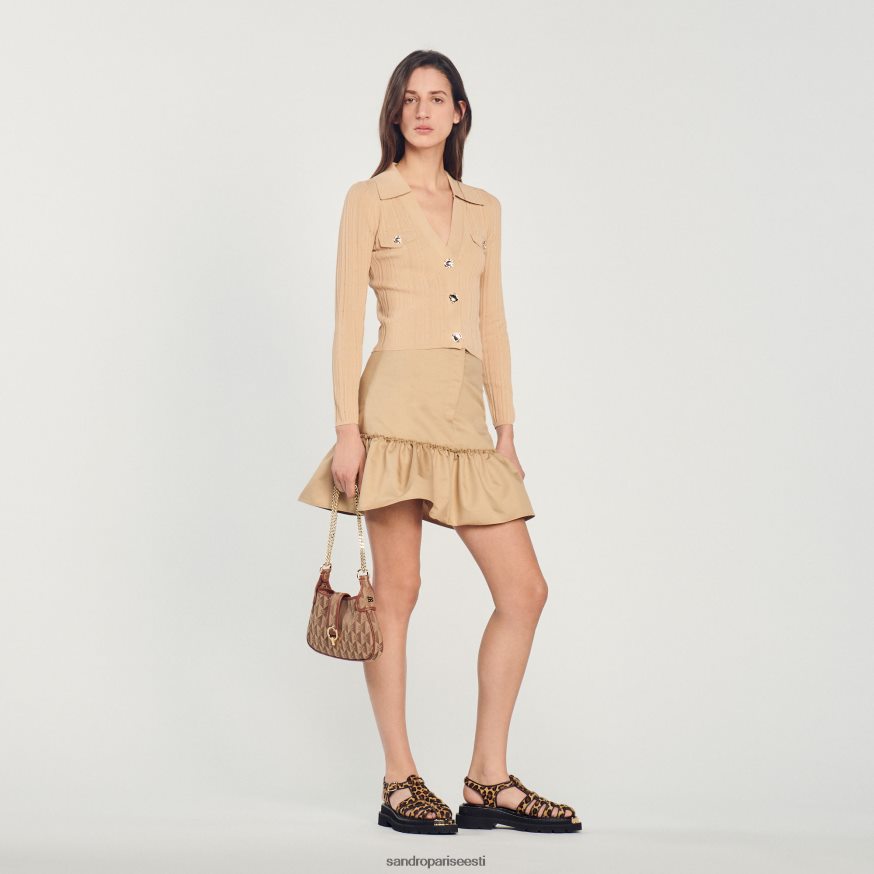 Sandro Paris tarvikud naised armas janet ketikott BN4RF579 pruun