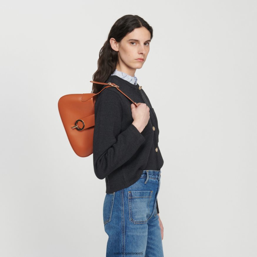 Sandro Paris tarvikud naised baguette kott BN4RF555 karamell