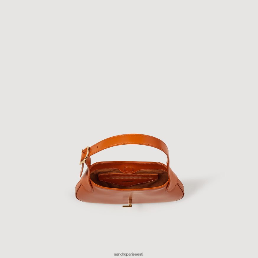 Sandro Paris tarvikud naised baguette kott BN4RF555 karamell