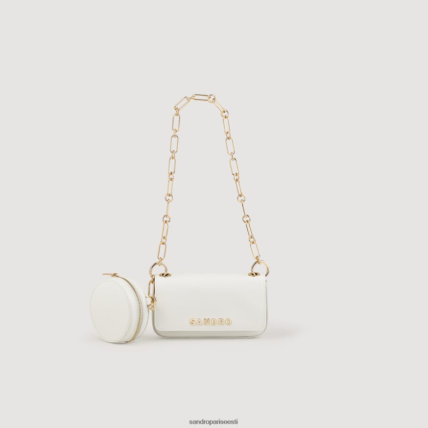 Sandro Paris tarvikud naised ketirihmaga totemokott BN4RF568 0 (valge)