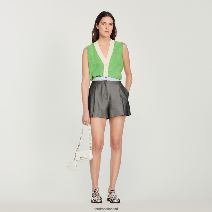 Sandro Paris tarvikud naised ketirihmaga totemokott BN4RF568 0 (valge)