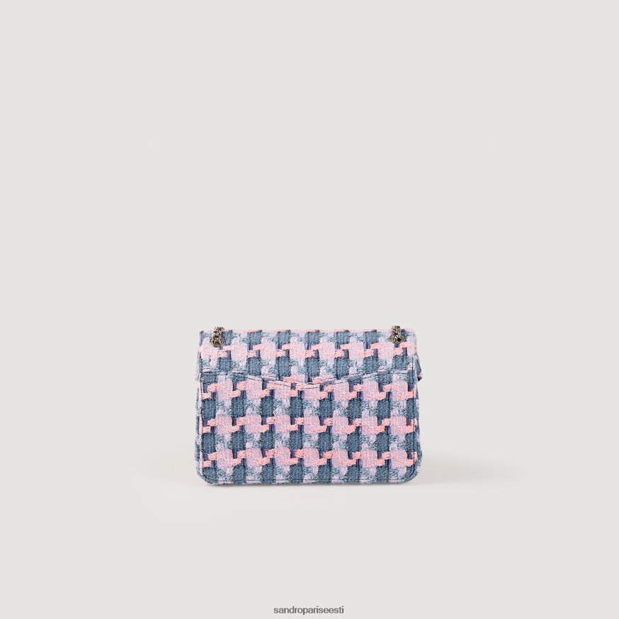 Sandro Paris tarvikud naised yza tweedikott BN4RF552 lilla/sinine