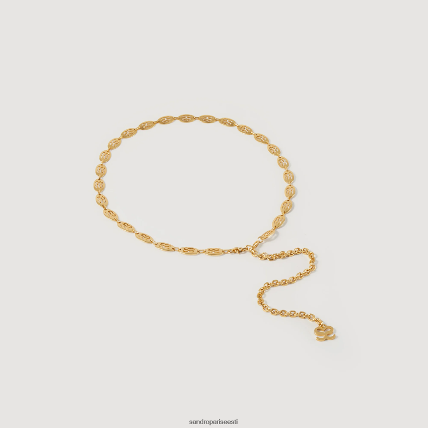 Sandro Paris tarvikud naised ehtega vöö BN4RF530 messing kuld