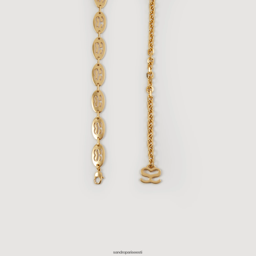 Sandro Paris tarvikud naised ehtega vöö BN4RF530 messing kuld