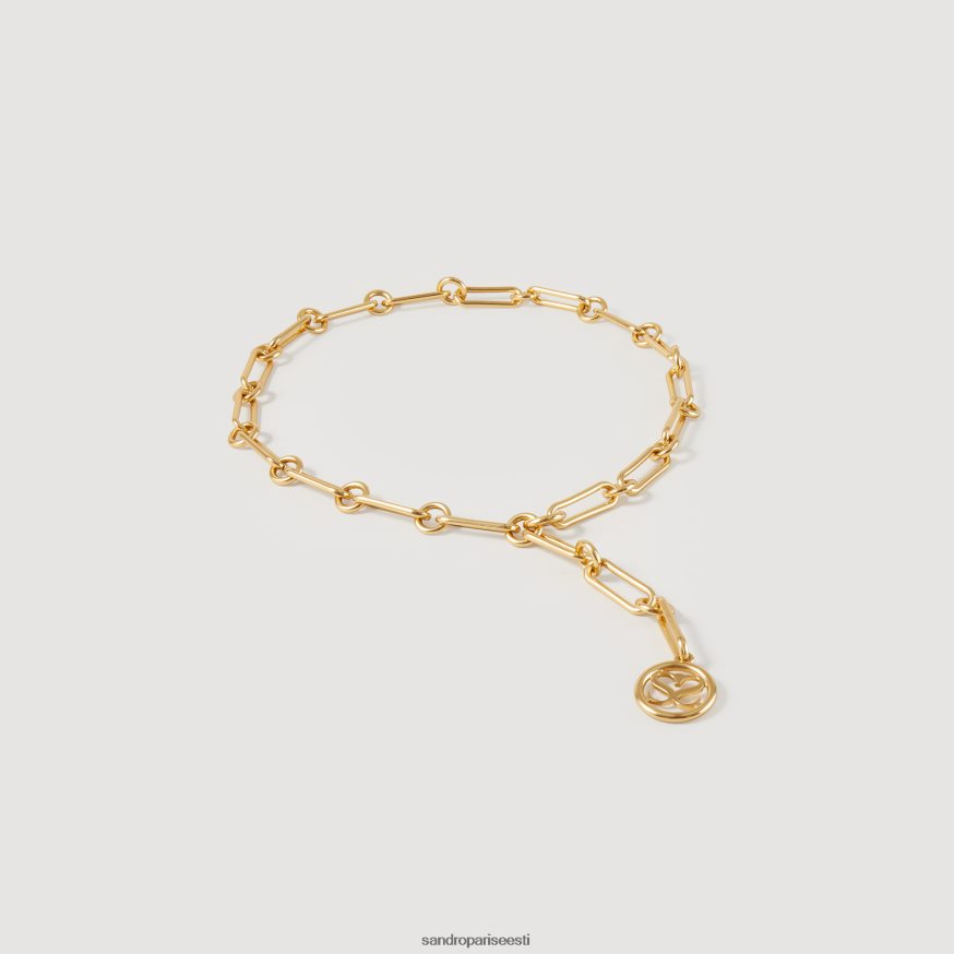 Sandro Paris tarvikud naised reguleeritav keti rihm BN4RF581 kullast