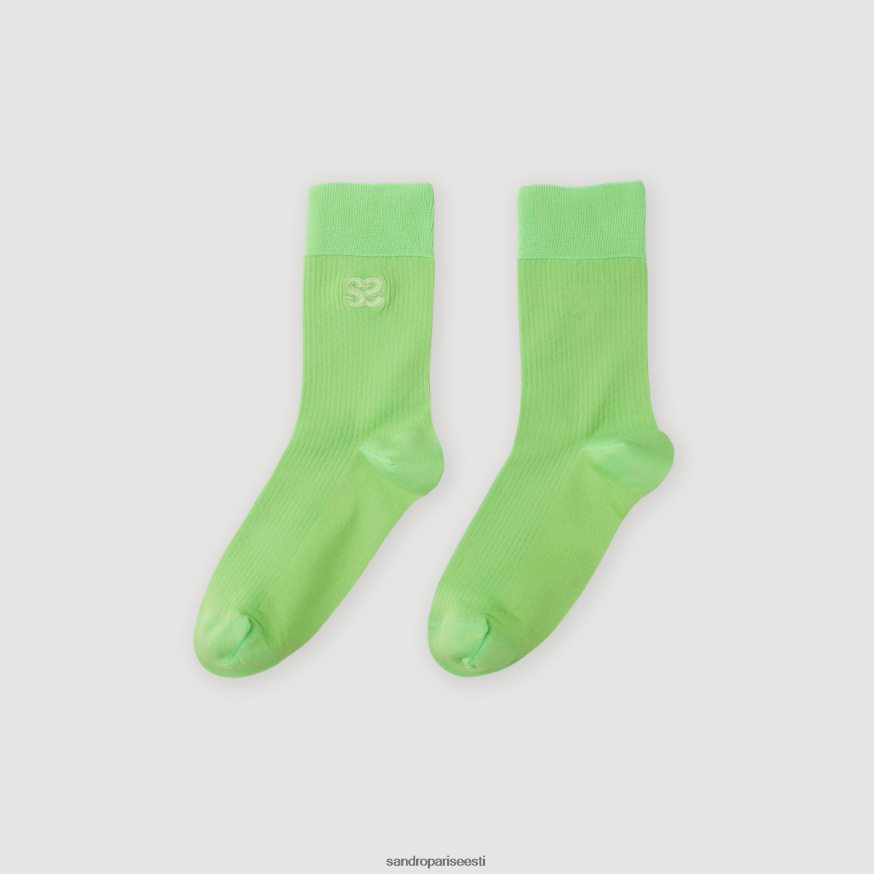 Sandro Paris tarvikud naised kahekordsed sokid BN4RF500 roheline